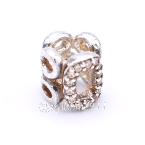 Authentic PANDORA Circle of Friends Charm - 790445CZ - Picture 8 of 12